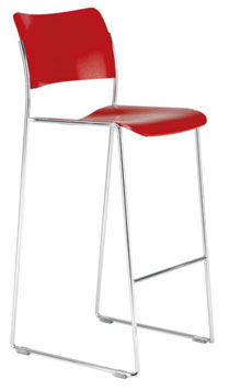 Bar Height Stacking Chairs