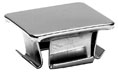 Nickel Plated Spring Cap Square